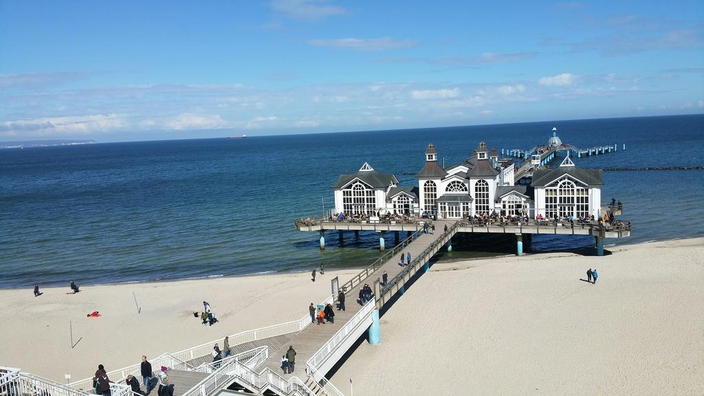 2 Raum Wohnung Morgensonne Mit Balkon Sellin  Exteriér fotografie